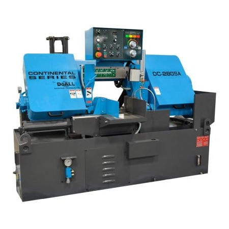 Doall Semi-Automatic Horizontal Band Saw - 11.75" x 11" Machine Cap. - 11" Round Cap. - DoAll DC-280SA DC-280SA